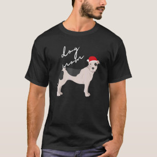 Black & White American Pit Bull Terrier Dog Mum Ch T-Shirt