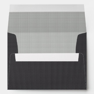 Black White and Grey Carbon Fibre Graphite Envelopes