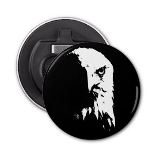 Black & White Bald Eagle Bottle Opener