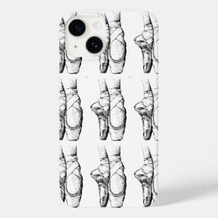 Black & White Ballet Slipper Case-Mate iPhone Case