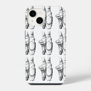 Black & White Ballet Slipper Case-Mate iPhone Case