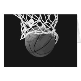 Black & White Basketball