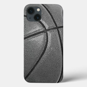 Black & White Basketball iPhone 13 Case