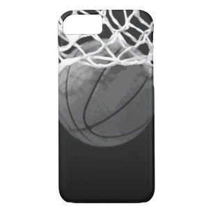 Black & White Basketball iPhone 8/7 Case