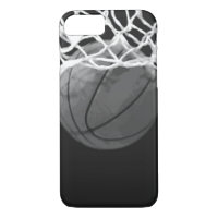 Black & White Basketball iPhone 7 Case