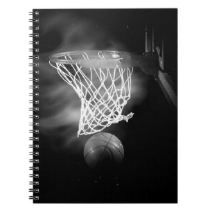 Black & White Basketball Notebook