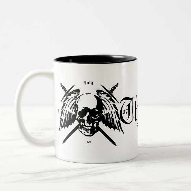 black white bastards mug (Left)