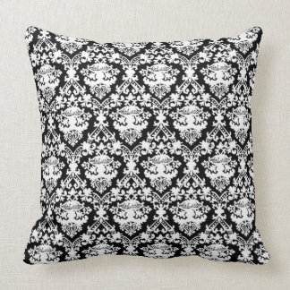 Black & White Batik Cushion