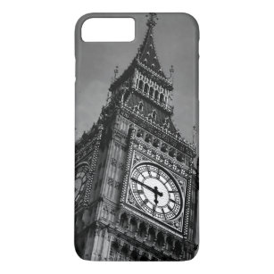 Black & White Big Ben Clock Tower Case-Mate iPhone Case