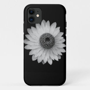 Black White Blossom Photography iPhone 11 Case