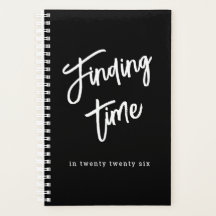 Black & White Bold Script Personalized Name