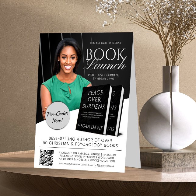 Black & White Book Launch Release Promotional (Creator Uploaded)
