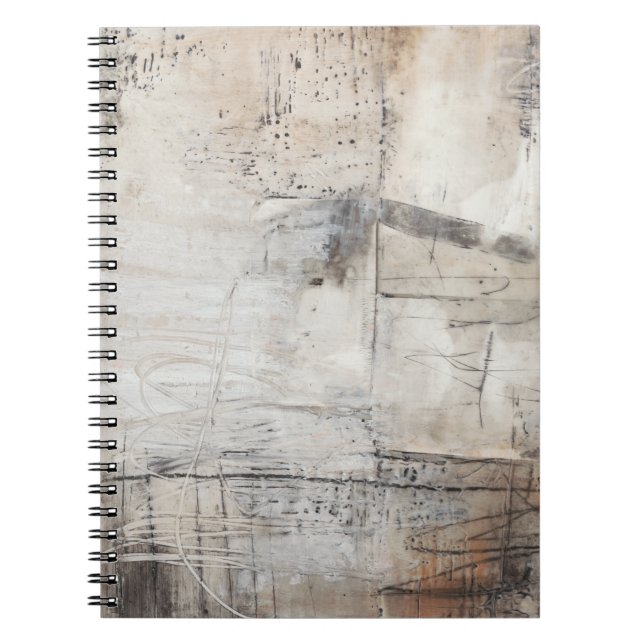 Black White & Bronze Notebook (Front)