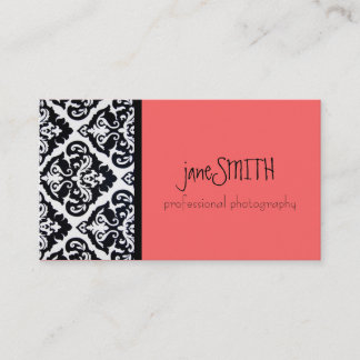 Black & White Business Card
