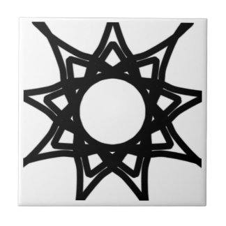 Black & White Ceramic Tile