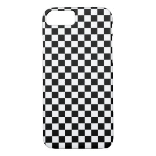 Black White Chequered Board iPhone 8/7 Case