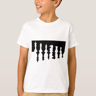 Black & White Chess Pieces T-Shirt