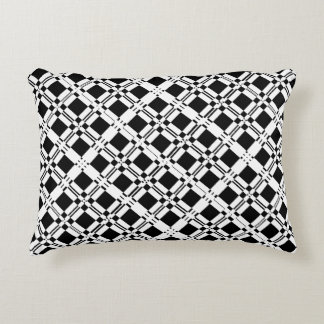 Black & White Chic Decorative Cushion