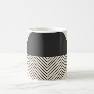 🖤 Black & White Chic: The Elegant Polka Mug