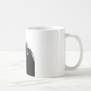 Black White Chimpanzee Coffee Mug
