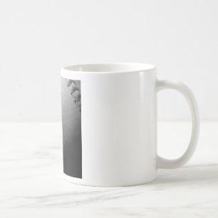 Black & White Close-up Baseball Coffee Mug