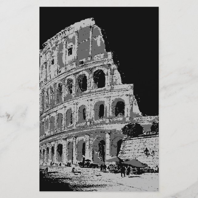 Black & White Colosseum (Front)