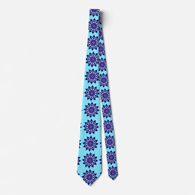 black&white cosmos tie (Front)