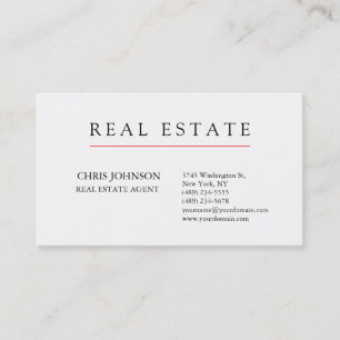 Black White Creative Chic Modern Business Card