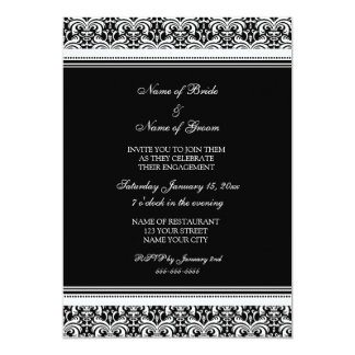 Black And White Engagement Invitations & Announcements | Zazzle.com.au