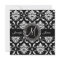 Black White Damask Wedding Invitations