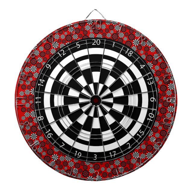 Black & White Dartboard (Front)