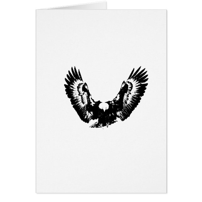 Black & White Eagle (Front)
