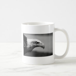 Black & White Eagle Eye Coffee Mug