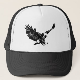 Black & White Eagle Hats