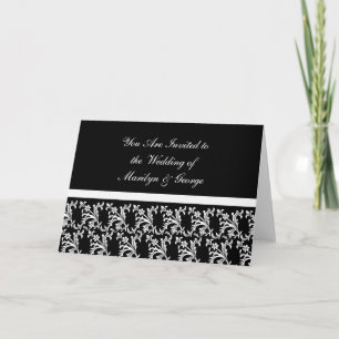 Black & White Elegance Invitation