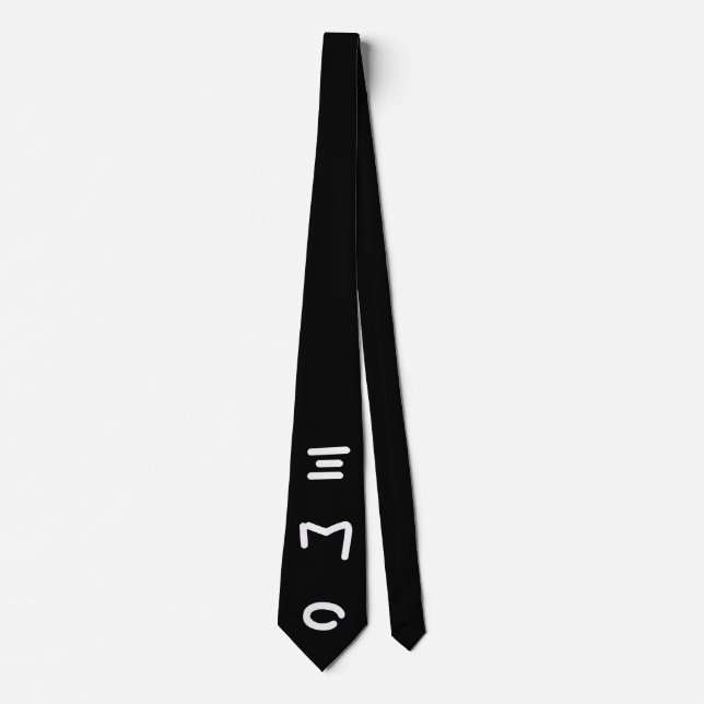 Black White - Emo - Neck Tie (Front)