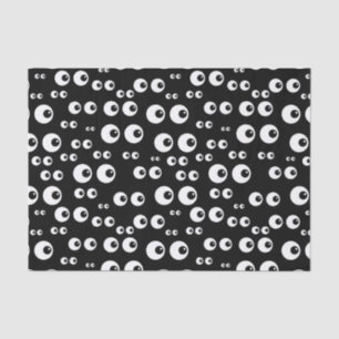 Black & White Eyeball Tissue Paper