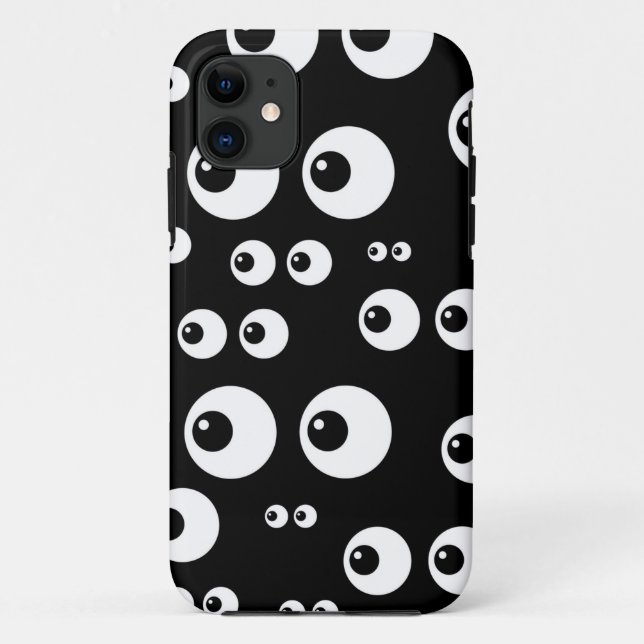 black white eyes Case-Mate iPhone case (Back)