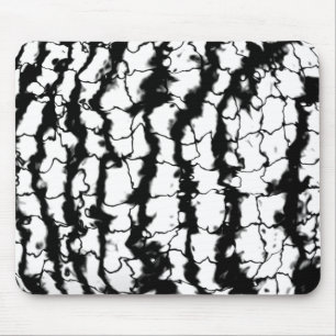 black & white faux stone mouse pad