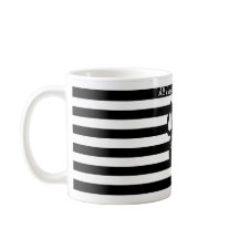 Black & White French Bulldog love mug