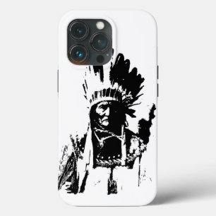 Black & White Geronimo iPhone 13 Pro Case
