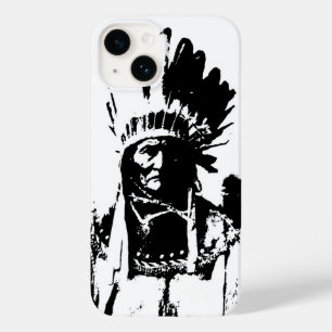 Black & White Geronimo Case-Mate iPhone 14 Case