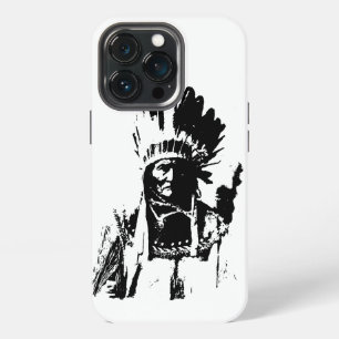 Black & White Geronimo iPhone 13 Pro Case