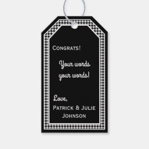 Black-White Gingham-HANG/GIFT TAG TEMPLATE 2
