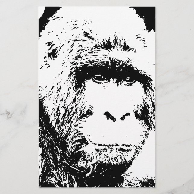 Black & White Gorilla (Front)