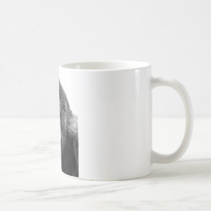 Black White Gorilla Coffee Mug
