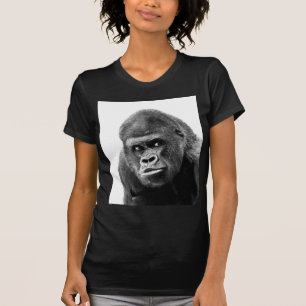 Black White Gorilla T-Shirt