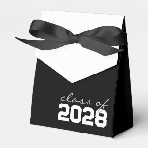 Black & White Graduation Favour Boxes