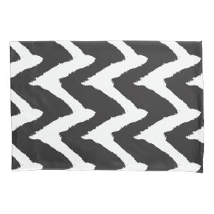 Black White Graphic  Pillowcase