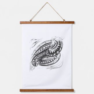 black white graphic wall art for interior